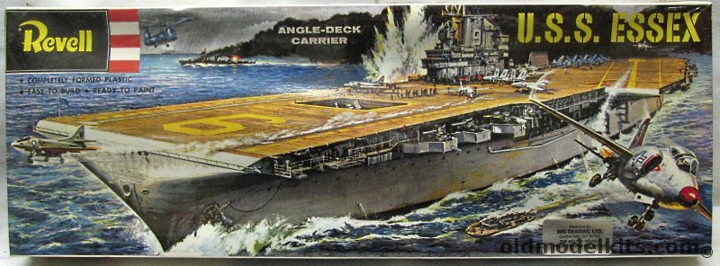 Revell 1/530 USS Essex CV-9 - Angled Deck Carrier, 0353 plastic model kit